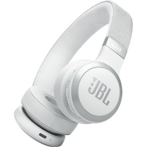 JBL - Live 670NC - Draadloze On-Ear Koptelefoon - Wit - Noise Cancelling