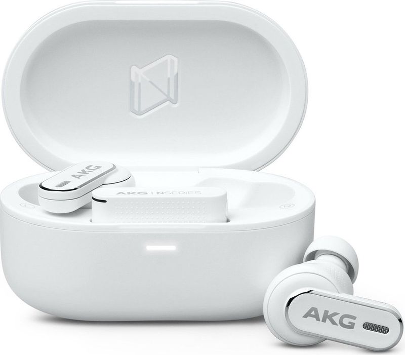 AKG - N5 Hybrid ANC - Draadloze Oortjes - Wit - Bluetooth