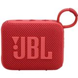 JBL - Go 4 - Bluetoothspeaker - Rood - Draadloos - Waterbestendig