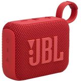 JBL - Go 4 - Bluetoothspeaker - Rood - Draadloos - Waterbestendig