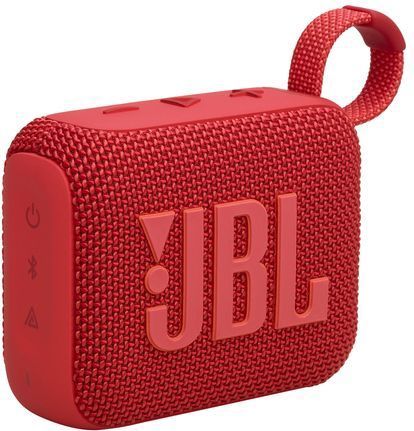 JBL - Go 4 - Bluetoothspeaker - Rood - Draadloos - Waterbestendig