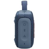 JBL Go 4 Bluetoothspeaker - Blauw - Draagbaar - Waterbestendig