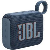 JBL Go 4 Bluetoothspeaker - Blauw - Draagbaar - Waterbestendig