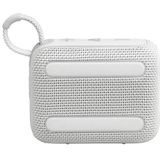 JBL - Go 4 - Bluetoothspeaker - Wit - Draadloos - Water- en stofbestendig