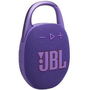 JBL - Clip 5 - Draadloze Speaker - Paars - Bluetooth - 12 Uur Batterijduur
