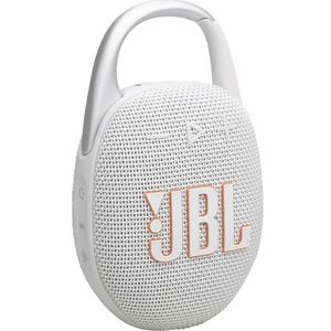 JBL - Clip 5 - Bluetoothspeaker - Wit - Draadloos - Compact
