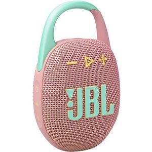 JBL - Clip 5 - Bluetoothspeaker - Roze - Draadloos - Compact