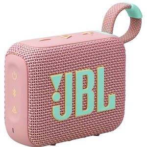 JBL - Go 4 - Bluetoothspeaker - Roze - Draadloos - Waterbestendig