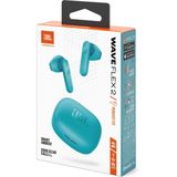 JBL - Wave Flex 2 - True Wireless NC Oordopjes - Blauw - Ergonomisch Design