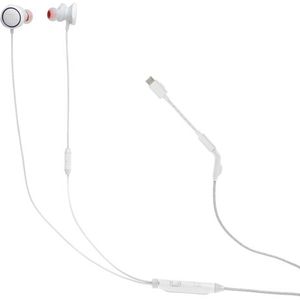 JBL - Quantum 50C - Gaming Oortjes - Wit - USB C - Surround Sound