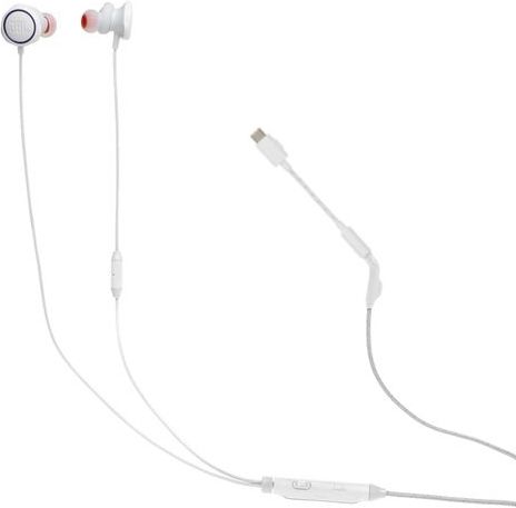 JBL - Quantum 50C - Gaming Oortjes - Wit - USB C - Surround Sound