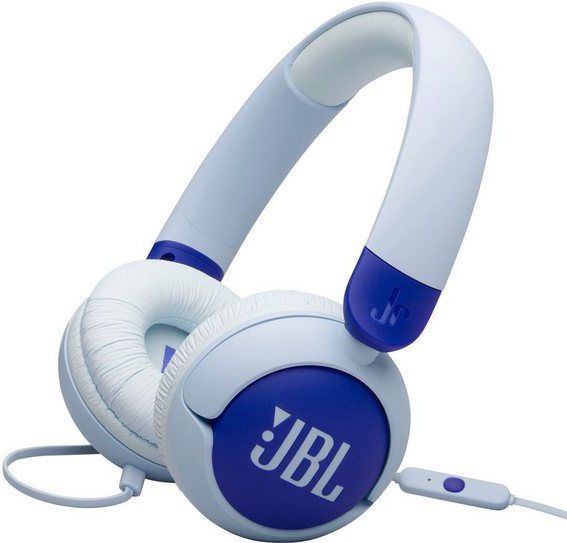 JBL Junior 320 - Bedrade on-ear koptelefoon voor kinderen - Blauw