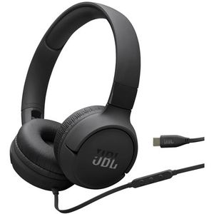 JBL - Tune 520C - Koptelefoon - USB-C - Zwart - Comfortabel en Licht