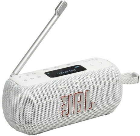 JBL Tuner 3 - Draagbare DAB/DAB+/FM Bluetooth-radio - Wit - Tot 15 uur speeltijd - IP68 Water- en Stofdicht