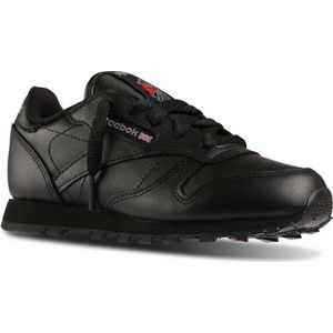 Reebok - Classic Leather - Sneakers - Zwart - Leer