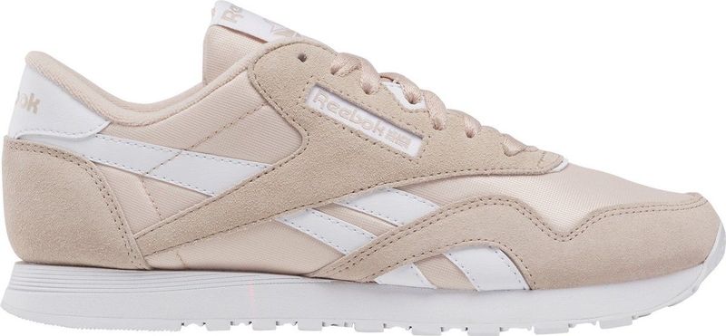 Reebok Womens Classic Nylon Sneakers (Dames |beige)