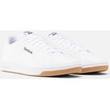Reebok - Court Clean - Schoenen - Ftw White / Vector Navy - Leer