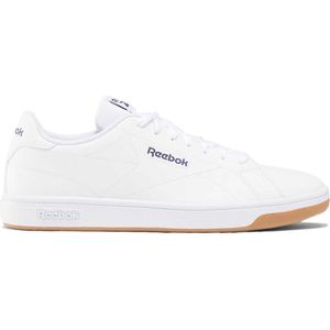 Reebok - Court Clean - Schoenen - Ftw White / Vector Navy - Leer