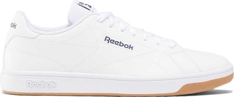 Reebok - Court Clean - Schoenen - Ftw White / Vector Navy - Leer