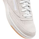 Sneakers - CLUB C 85 - Gevoerd - Leer - Suède - Ronde Neus