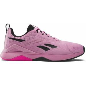 Reebok Dames Nanoflex TR 2 Sneaker, JASPNK/Zwart/LASPIN, 4 UK, Jaspnk Zwarte Laspin, 37 EU