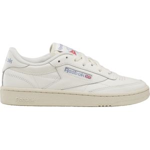 Reebok Club C 85 dames Sneaker Low top, CHALK/PAPWHT/VINBLU, 37.5 EU