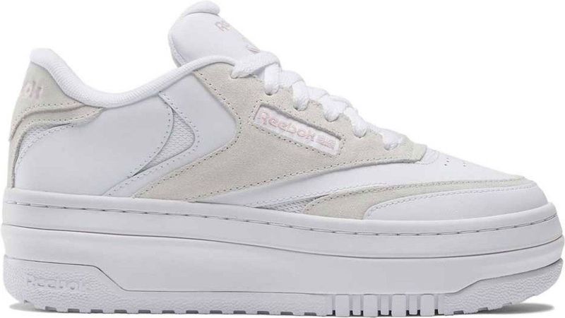 Reebok - Club C Extra - Sneakers - Ftw White / Ashlil / Purgry - Leer