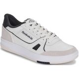Reebok - LT Court - Trainers - Wit - Textiel en Suède - Vetersluiting