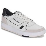 Reebok - LT Court - Trainers - Wit - Textiel en Suède - Vetersluiting