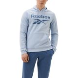 Reebok RI FLC BIG LOGO HOOD - Heren Trui - Blauw