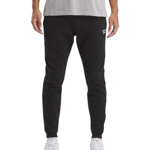 Reebok Reebok Identity Small Logo Fleece Jogger Zwart Heren Broek - Zwart