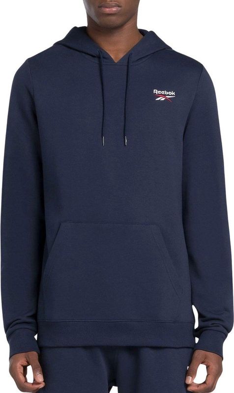 Reebok - Identity Small Logo - Hoodie - Vector Navy - Katoen