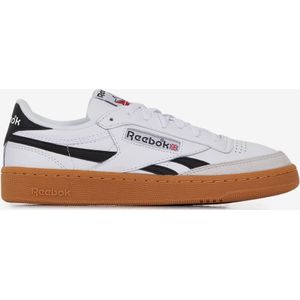 Reebok Heren Club C Revenge Vintage sneakers, wit/zwart/gum, 42 EU, White Black Gum, 42 EU