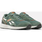 Reebok - GL1100 - Sneakers - ESCAPE GREEN/CHALK/PUMP ORANJE - Suède/Textiel