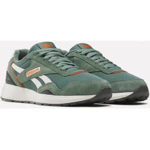 Reebok - GL1100 - Sneakers - ESCAPE GREEN/CHALK/PUMP ORANJE - Suède/Textiel
