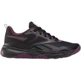 Reebok - NFX Sneakers - Zwart - Paars - Ademend Mesh Bovenwerk