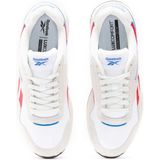 Reebok - GL1100 - Schoenen - Rood - Blauw - Wit - Textiel en Suède