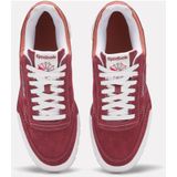 Reebok - CLUB C MEGACOURT - Tennisschoenen - RICHMAROON/BRICKRED