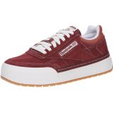 Reebok - CLUB C MEGACOURT - Tennisschoenen - RICHMAROON/BRICKRED