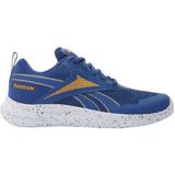 Reebok Rush Runner 5 Sneakers voor jongens, Twilightblue Electricamber Ftwrwhite, 27 EU