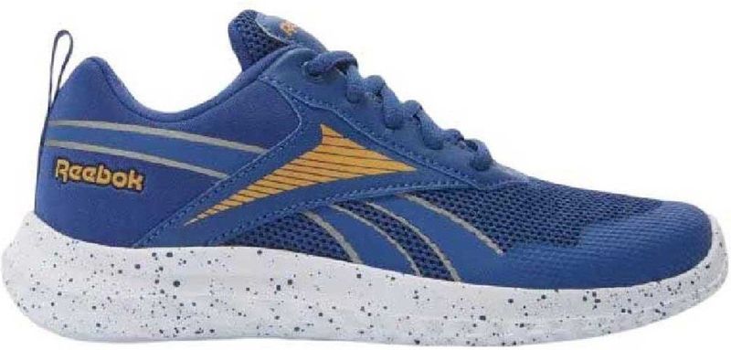 Reebok Rush Runner 5 Sneakers voor jongens, Twilightblue Electricamber Ftwrwhite, 27 EU
