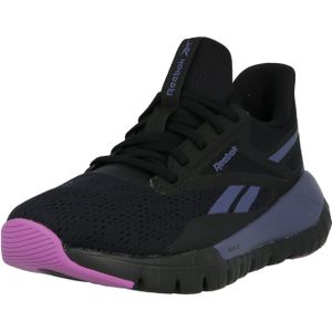 Reebok Dames Flex Trainer Sneaker, Black/Twilight Purple/Purple Rave, 37 EU, Black Twilight Purple Rave, 37 EU