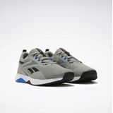Reebok Heren NANOFLEX TR 2 sneakers, grijs 3/zwart/Optimum Blue, 38,5 EU, Grijs 3 Zwart Optimum Blauw, 38.5 EU