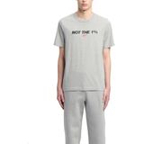 Reebok - T-shirt - Lichtgrijs - Heren - Katoen