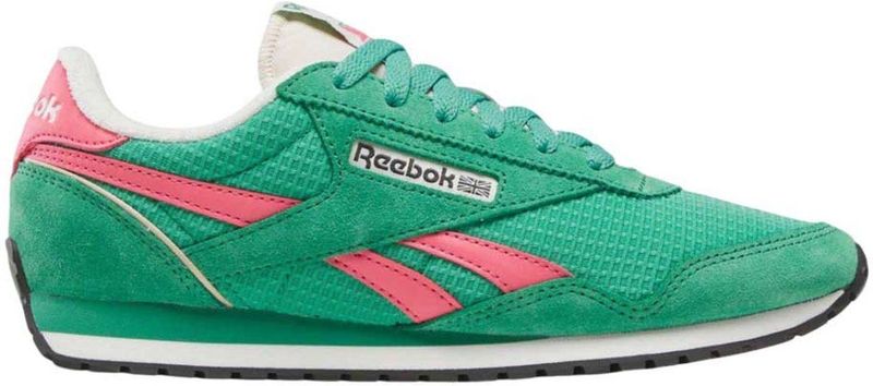 Reebok Classic AZ sneakers voor dames, upgrade green/upgrade green/passion pink, 35 EU, Upgrade Green Upgrade Green Passion Pink, 35 EU