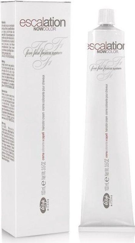 Permanente Kleur Escalation Now Color Lisap Nº 7/64 Copper Blonde Mahogany (100 ml)