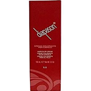 Lisap Diapason Professionale  Haarkleuring Creme Permanent 100ml - 07/60 Medium Blonde Copper Natur / Mittelblond Kupfer Natur