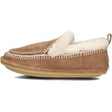 LAIDBACKLONDON Jude Slipper - Instappers - Cognac - Suède