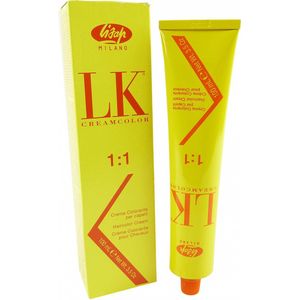 Lisap LK Cream Color Haircolour Permanente Crème Haarkleur Kleuring 100ml - 69 Castor Biberblond