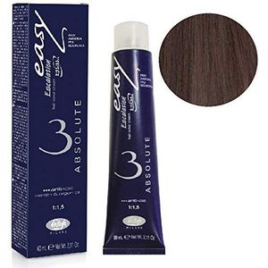 Lisap Easy Escalation Absolute Haarkleurcrème permanent zonder ammoniak 60ml - 08/72 Light Blonde Cool Beige / Hellblond Kühles Beige